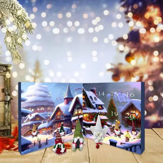💥 LAST DAY CHRISTMAS SALE – 50% OFF! 💥 🎅2025 Christmas Handcrafted Gnomes Advent Calendar