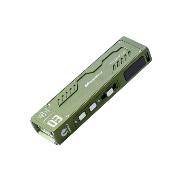 Lumintop MoonBox 3.0 Magnetic Rechargeable EDC Flashlight with RGB & UV Light Laser Pointers