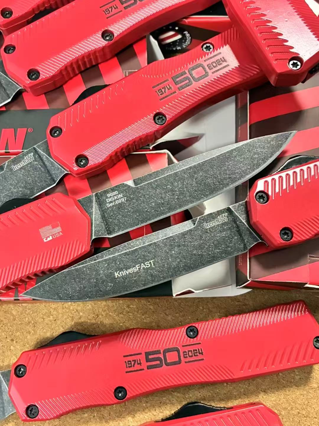 ⚡Last Day 60% OFF-50th Anniversary Version Kershaw 9000 OTF Knife