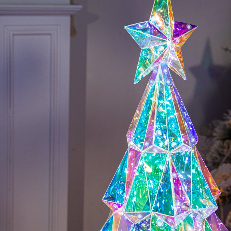 🎅✨Christmas Regular Holographic In/Outdoor Figure with Remote