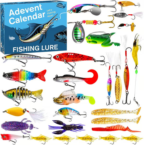 ๐Early Christmas Sale 49%๐-๐ฃ Fishing Advent Calendar 2025 (Limited Edition.)