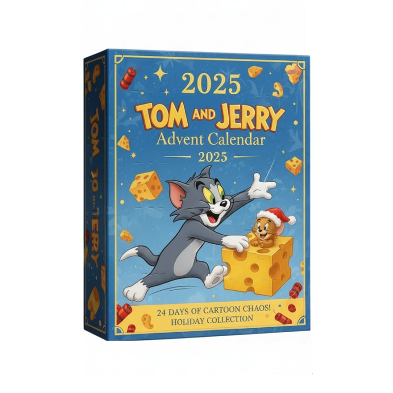 🐱🐭 2025 Tom and Jerry Advent Calendar: 24 Days of Cartoon Chaos! 🎁