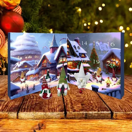 💥 LAST DAY CHRISTMAS SALE – 50% OFF! 💥 🎅2025 Christmas Handcrafted Gnomes Advent Calendar