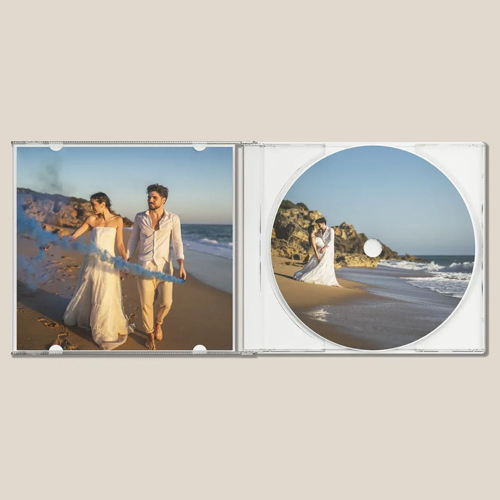 Custom CD & Jewel Case 5/16 Songs Custom CD Mixtape | Personalized Custom CD Album, Valentines, Anniversary Wedding Gift