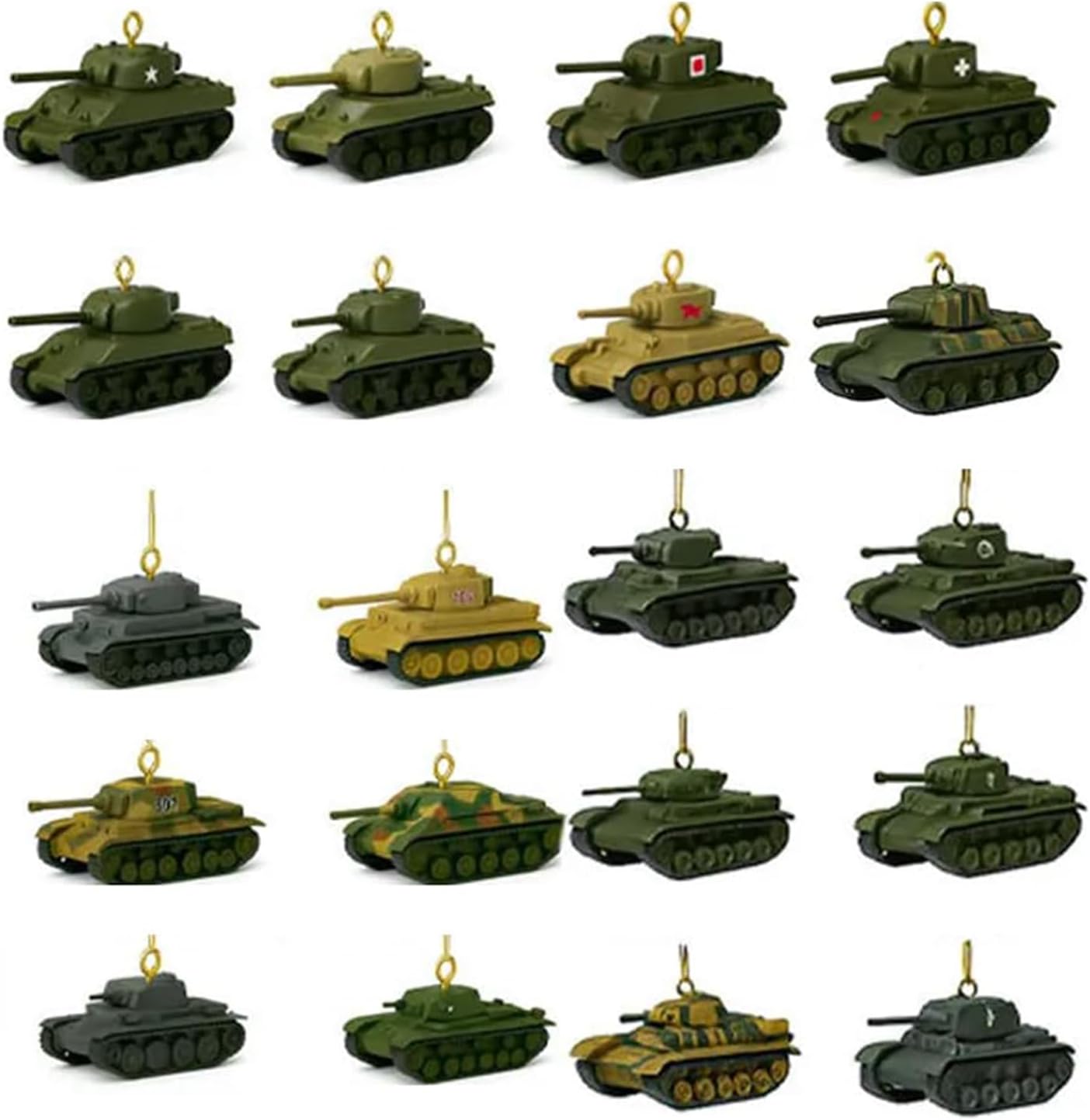 Kalendarz adwentowy WWII tank 2025