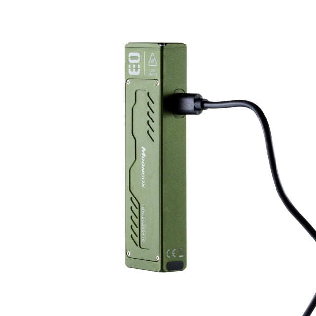 Lumintop MoonBox 3.0 Magnetic Rechargeable EDC Flashlight with RGB & UV Light Laser Pointers