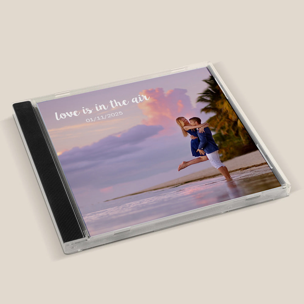 Custom CD & Jewel Case 5/16 Songs Custom CD Mixtape | Personalized Custom CD Album, Valentines, Anniversary Wedding Gift