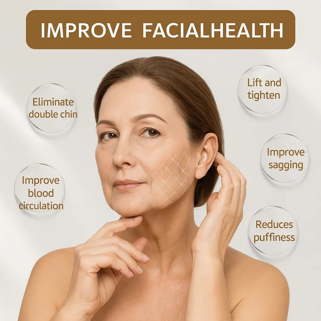 Nutrasnest™ Lymphatic Contour Face Brush