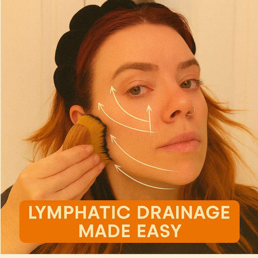 Nutrasnest™ Lymphatic Contour Face Brush