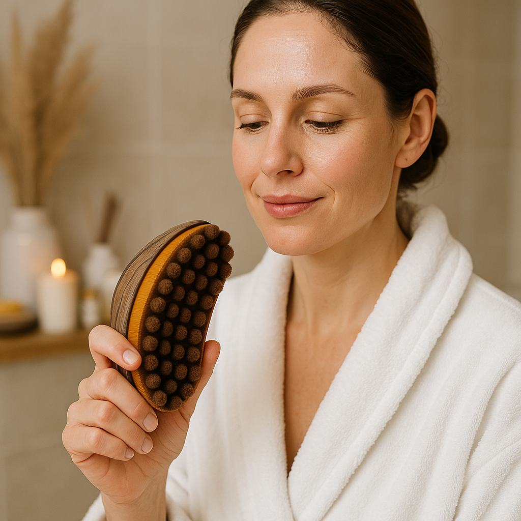 Nutrasnest™ Lymphatic Contour Face Brush
