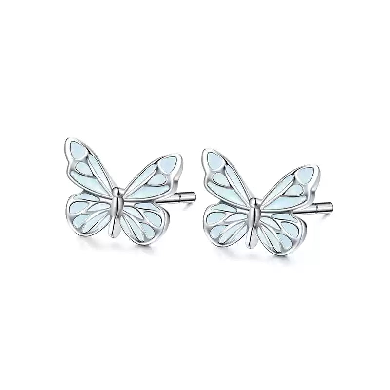 Luminous Butterfly Necklace Butterfly Ring Butterfly Bracelet Earrings Best Gifts For Girlfriend