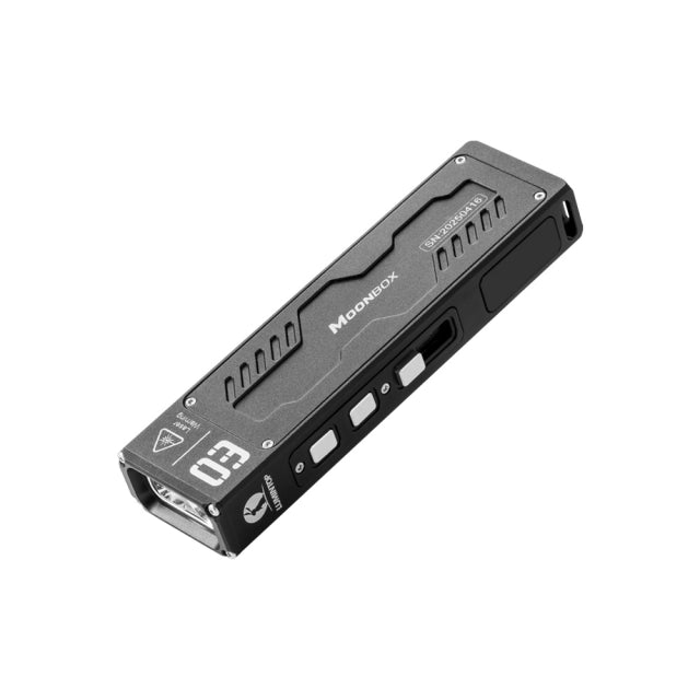 Lumintop MoonBox 3.0 Magnetic Rechargeable EDC Flashlight with RGB & UV Light Laser Pointers