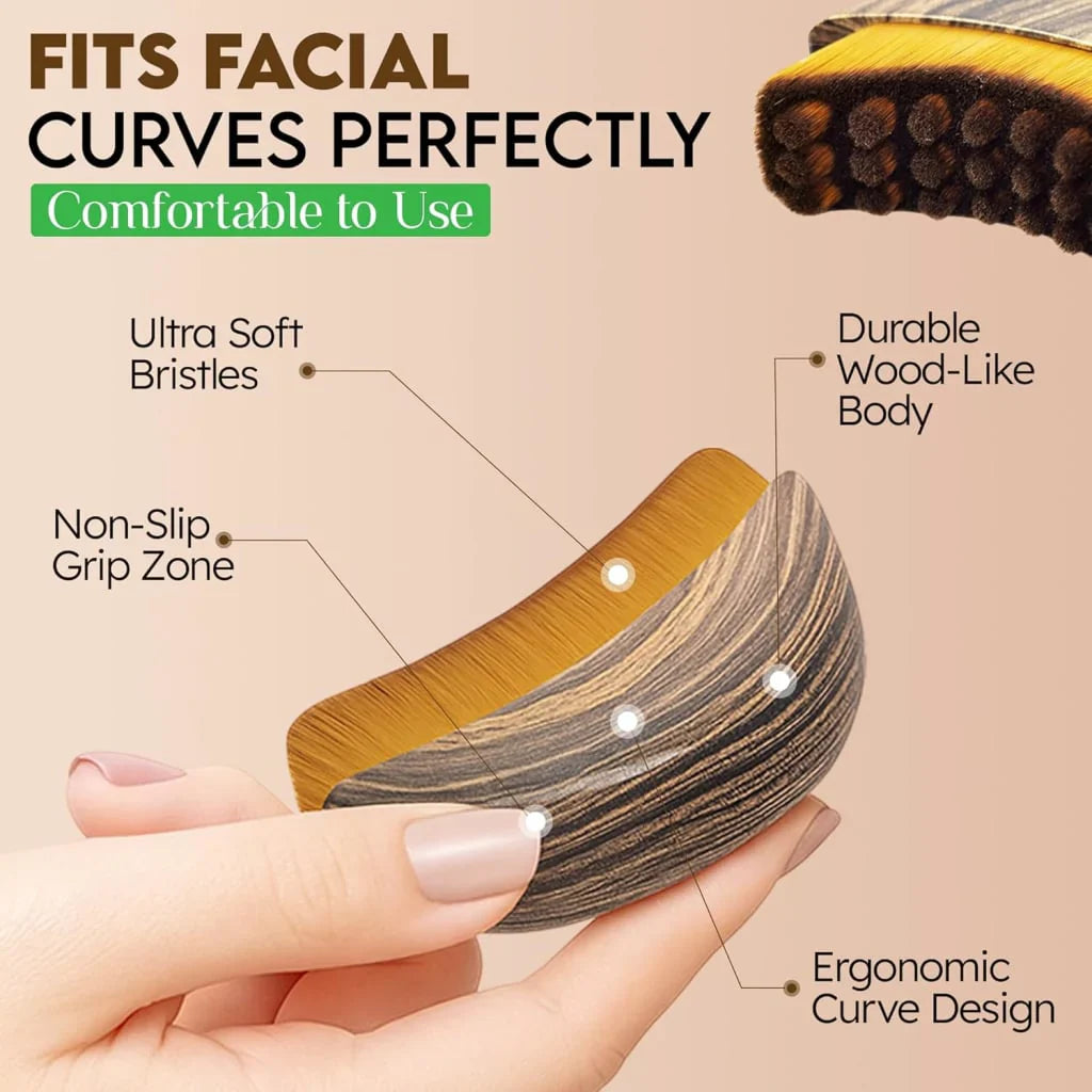 Nutrasnest™ Lymphatic Contour Face Brush
