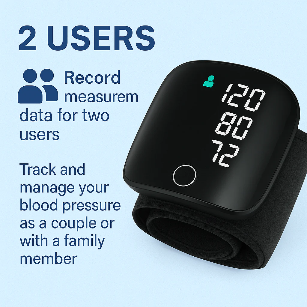 ⏱️FLASH SALE 60%OFF🔥 HOOMWELL™ – Clinical-Grade BP Monitor