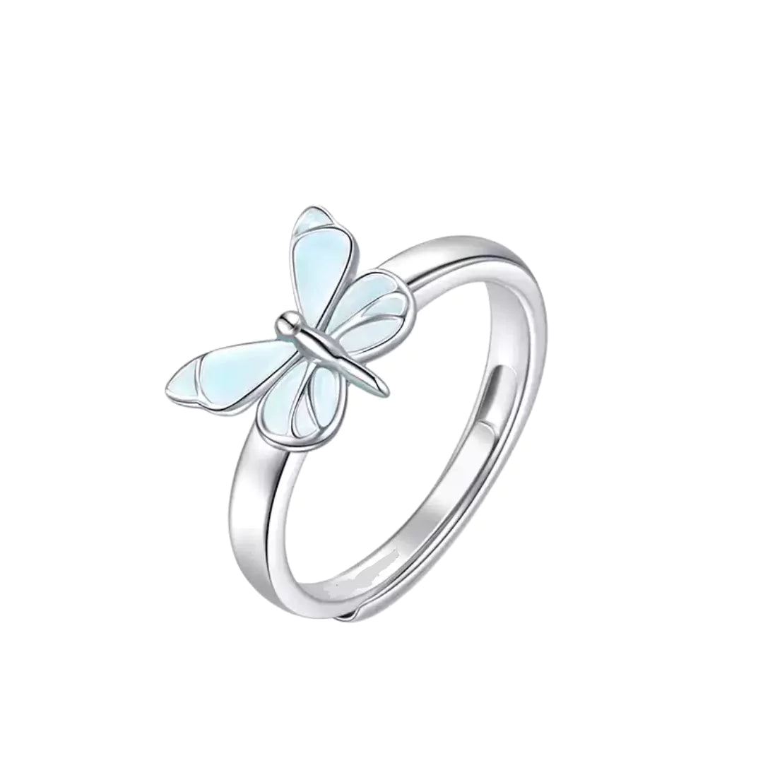 Luminous Butterfly Necklace Butterfly Ring Butterfly Bracelet Earrings Best Gifts For Girlfriend