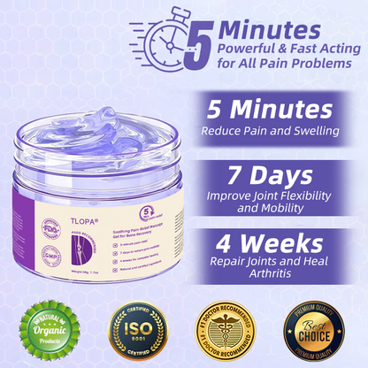 Official Store: TLOPA® Shark Cartilage Pain-Soothing Bone Recovery Gel👨‍⚕️Approved by MHRA (5-minute pain relief, 7 days to restore joint mobility, 4 weeks for complete healing) 🔥