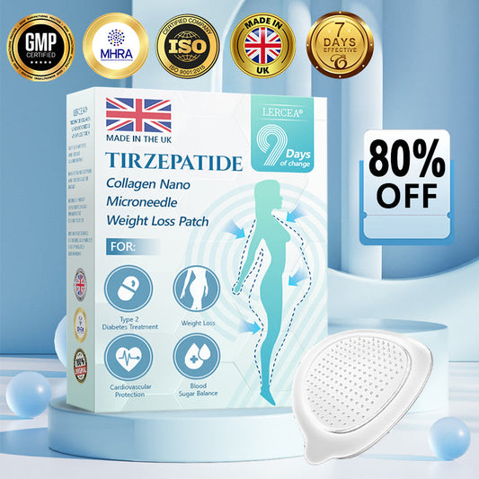 【Last Day Promotion 60% OFF🌟】🌈🌈𝐋𝑬𝘙𝐶𝘌𝘼® SMGT-GLP-1 𝐓𝐢𝐫𝐳𝐞𝐩𝐚𝐭𝐢𝐝𝐞 & 𝐂𝐨𝐥𝐥𝐚𝐠𝐞𝐧 𝐍𝐚𝐧𝐨 𝐌𝐢𝐜𝐫𝐨𝐧𝐞𝐞𝐝𝐥𝐞 𝐖𝐞𝐢𝐠𝐡𝐭 𝐋𝐨𝐬𝐬 𝐏𝐚𝐭𝐜𝐡丨Targets Obesity, Loose Skin, High Blood Pressure, Diabetes, Fatty Liver, Joint Pain, Brain Fog, Low Energy, Body Aches, and More