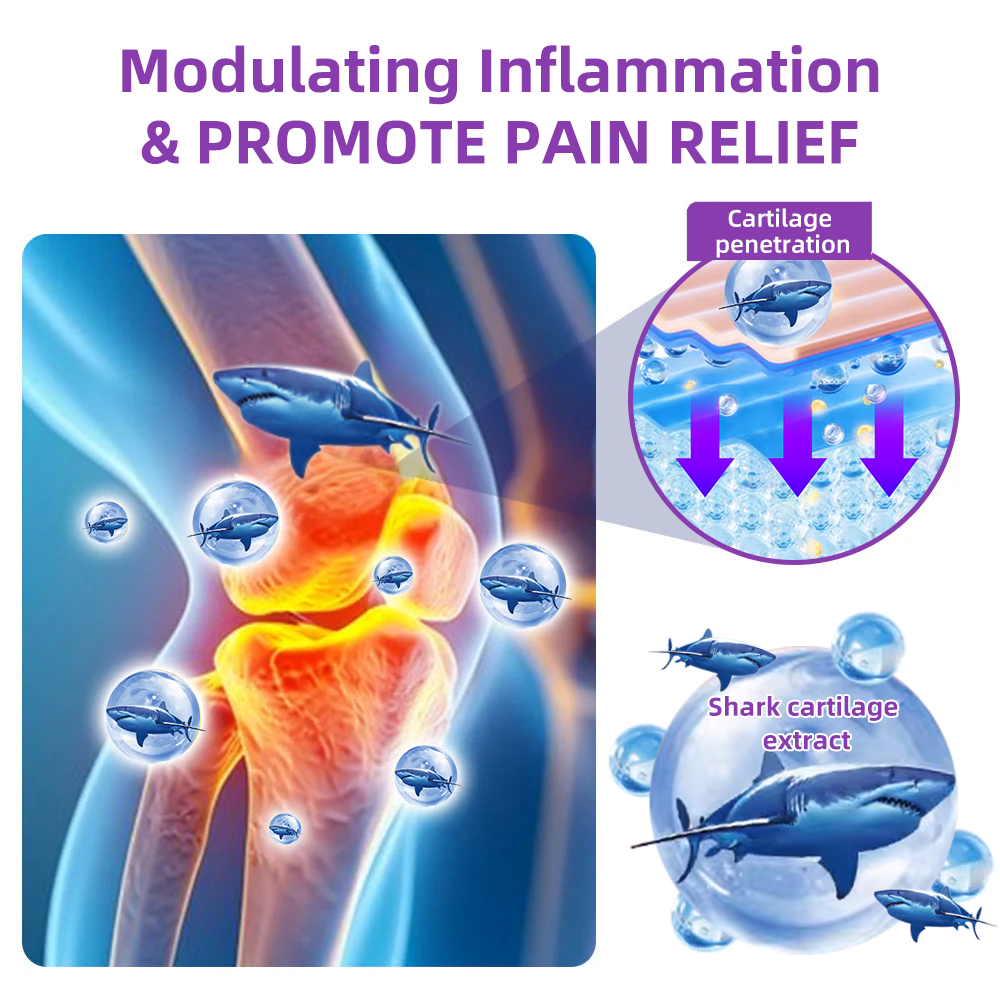 Official Store: TLOPA® Shark Cartilage Pain-Soothing Bone Recovery Gel👨‍⚕️Approved by MHRA (5-minute pain relief, 7 days to restore joint mobility, 4 weeks for complete healing) 🔥