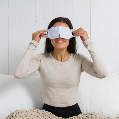 Save 60%！Skaviz Self-Heating Eye Masks (30 Count) Relieve dry eyes and fatigue, hydrate and soothe.