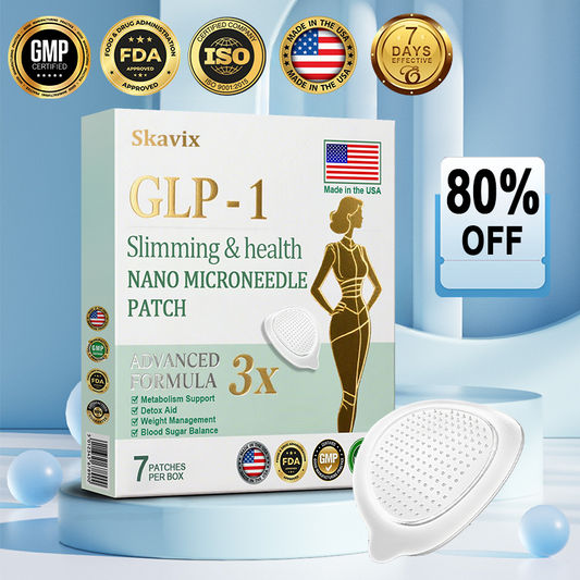 【Last Day Promotion 60% OFF🔥】Skavix® NIDDK-Tirzepatide Slimming & health NANO MICRONEEDLE PATCH🇺🇸👨‍⚕️（Zero Pain, 24/7 Release | Lose 20lbs FAST | 90% Sugar Drop | ）🔥🎁