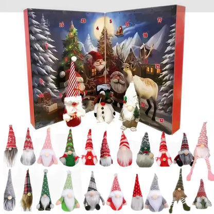 💥 LAST DAY CHRISTMAS SALE – 50% OFF! 💥 🎅2025 Christmas Handcrafted Gnomes Advent Calendar
