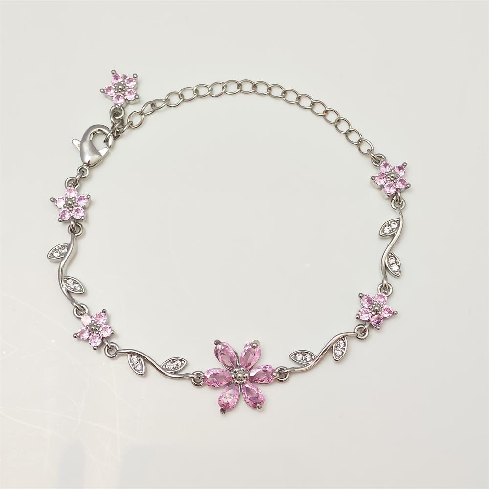 Zircon Colorful Bow Bracelet Gift for Her