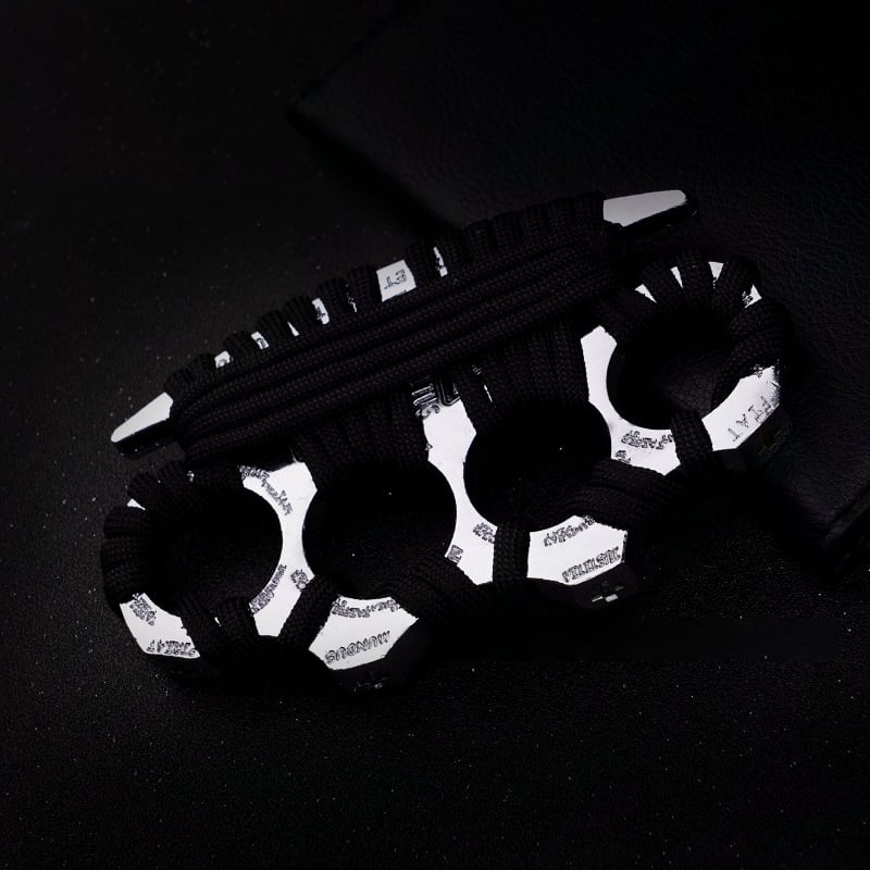 WIith Paracord-Silver
