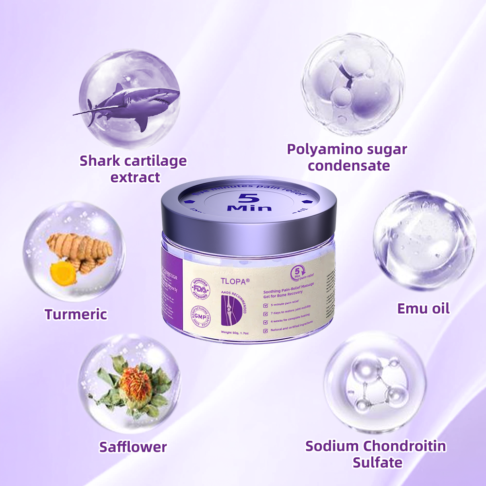 Official Store: TLOPA® Shark Cartilage Pain-Soothing Bone Recovery Gel👨‍⚕️Approved by MHRA (5-minute pain relief, 7 days to restore joint mobility, 4 weeks for complete healing) 🔥