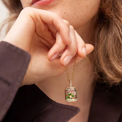 DIY Locket Necklace