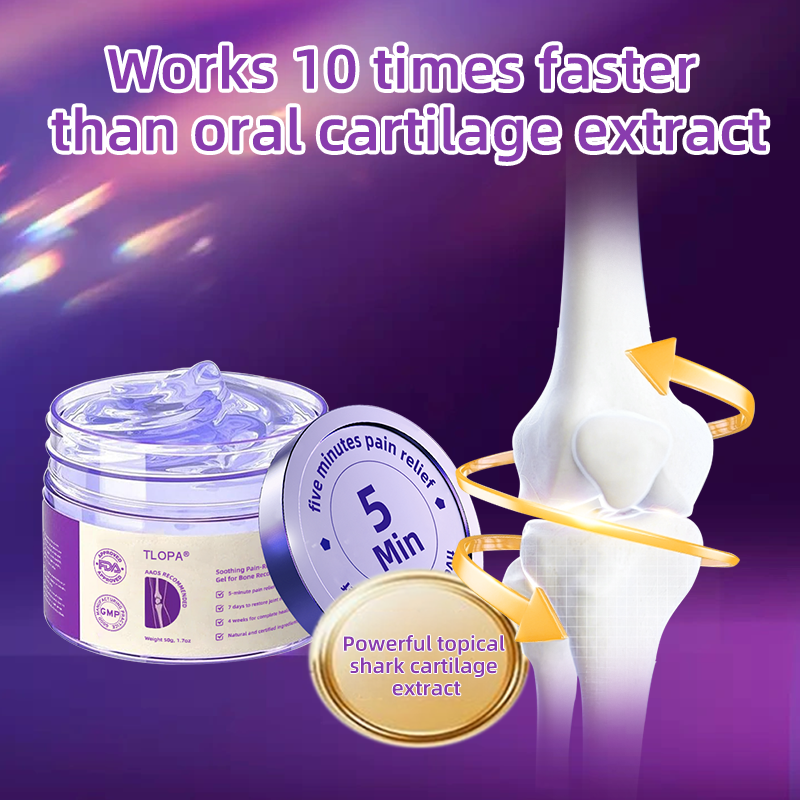 Official Store: TLOPA® Shark Cartilage Pain-Soothing Bone Recovery Gel👨‍⚕️Approved by MHRA (5-minute pain relief, 7 days to restore joint mobility, 4 weeks for complete healing) 🔥