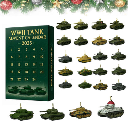 Kalendarz adwentowy WWII tank 2025