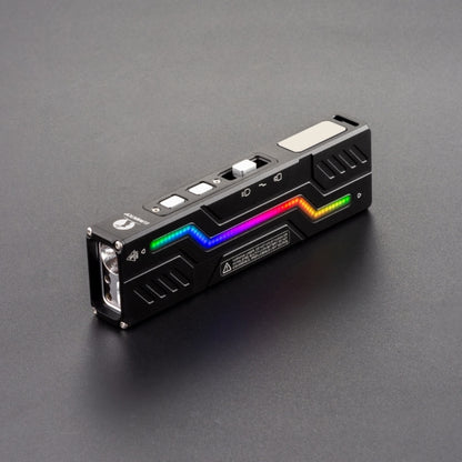 Lumintop MoonBox 3.0 Magnetic Rechargeable EDC Flashlight with RGB & UV Light Laser Pointers