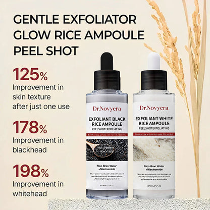 🏆 Peel Shot Glow Rice Ampoule Duo