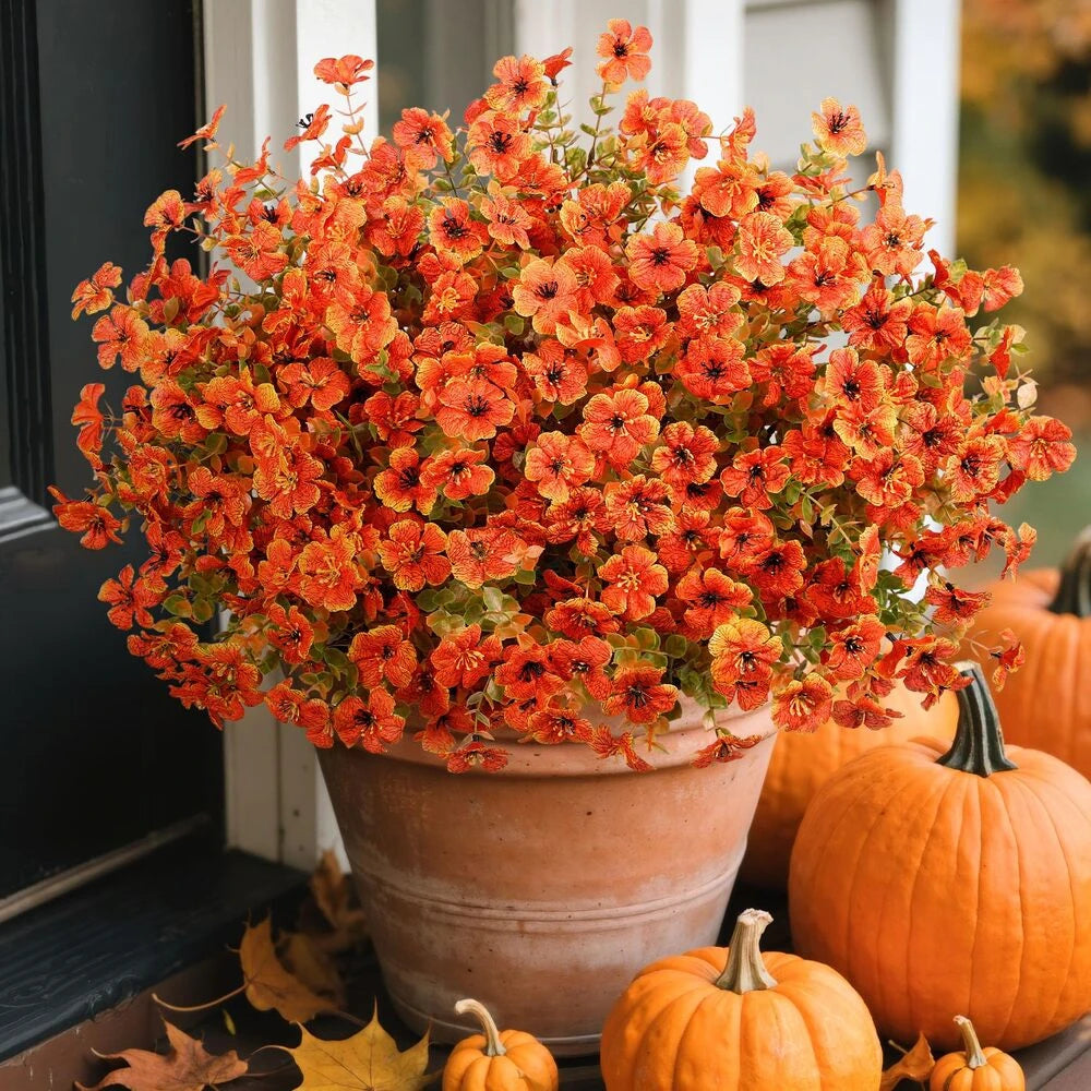 10 Bundle of Autumn Orange