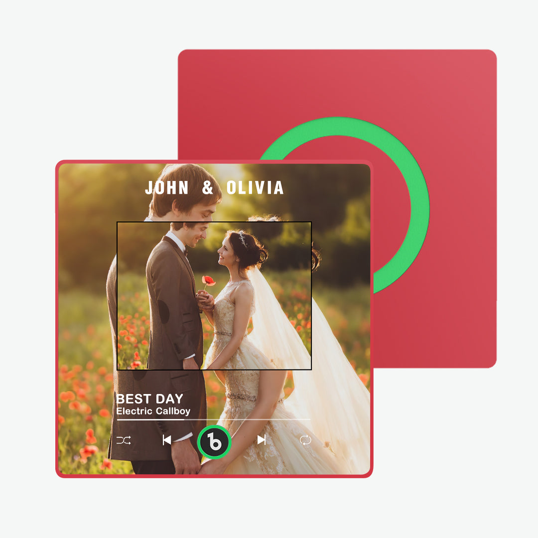 Custom Music Fridge Magnet New 4.0 Upgrade Album Fridge Magnet Wedding Gifts Colorful