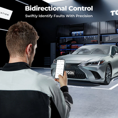 TopScan-Pocket-Size Bluetooth Scan Tool w/Bi-Directional Controls