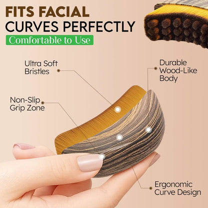 Nutrasnest™ Lymphatic Contour Face Brush