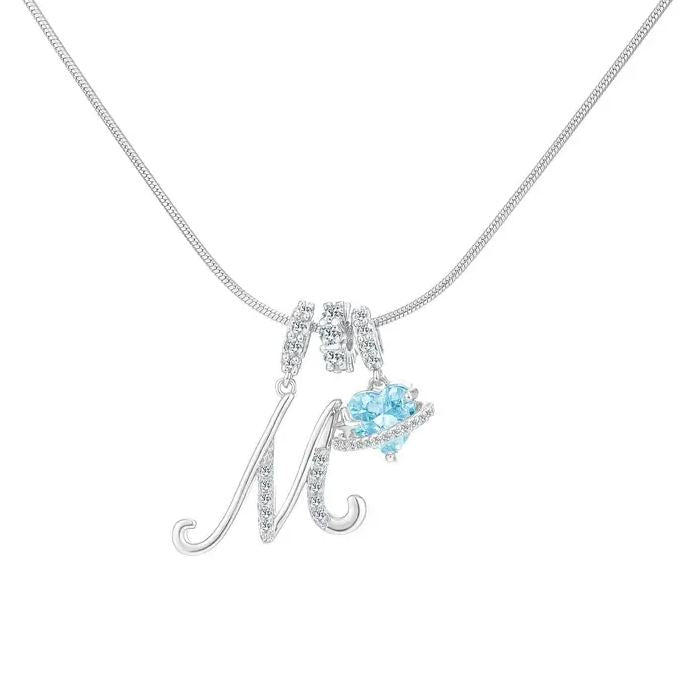 Art Design Letter Necklace Fashion Latest Custom Personalized Name Necklace Exguisite Gift Accessories For Women, Girls