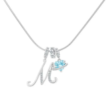 Art Design Letter Necklace Fashion Latest Custom Personalized Name Necklace Exguisite Gift Accessories For Women, Girls