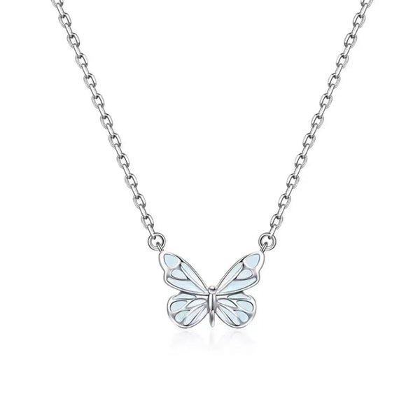 Luminous Butterfly Necklace Butterfly Ring Butterfly Bracelet Earrings Best Gifts For Girlfriend