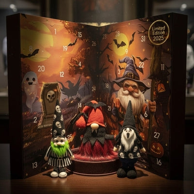🎃 Spooky Handmade Gnomes Countdown Calendar 2025 👻